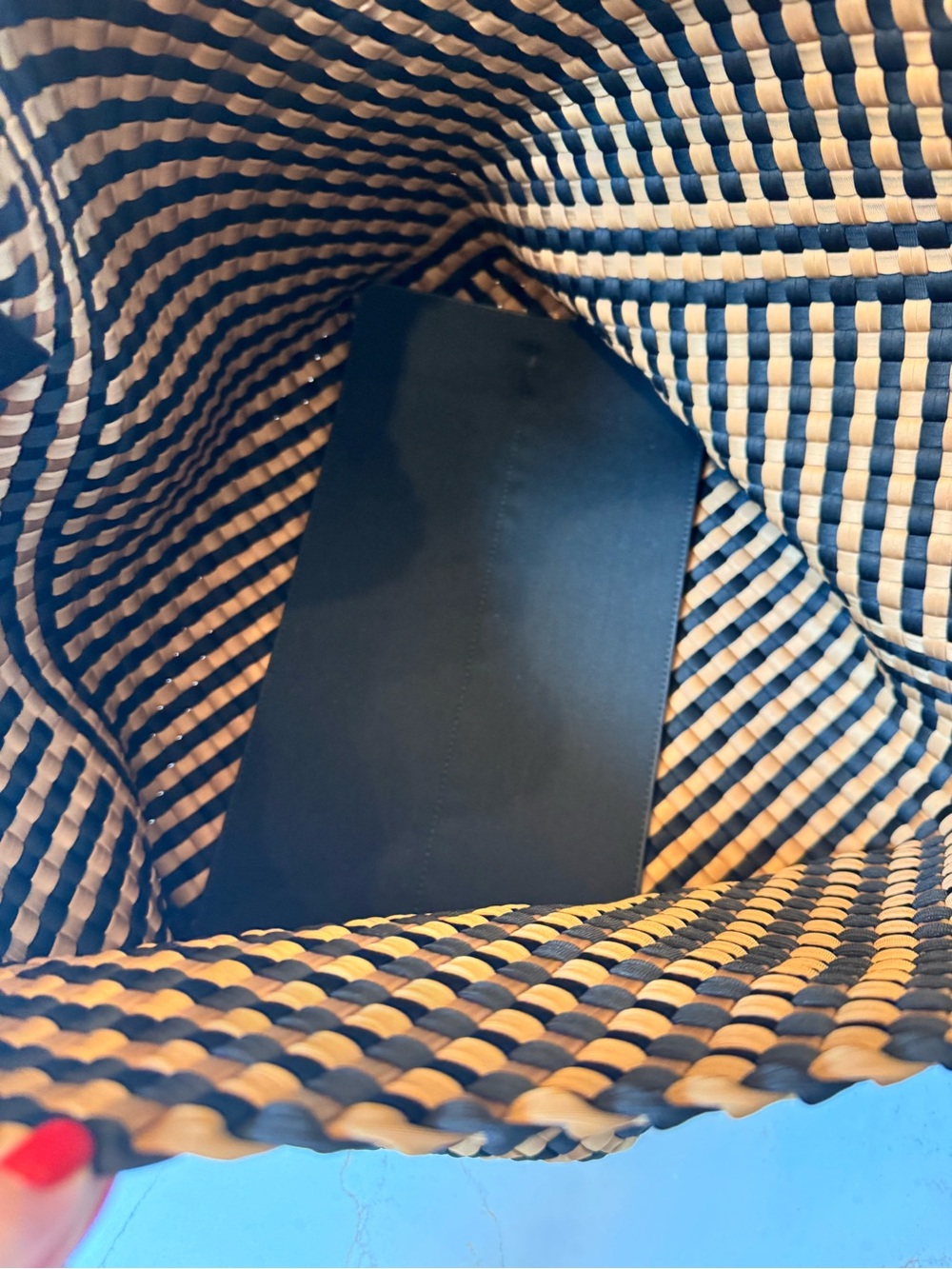 NWOT Naghedi St Barths large tote - Picture 4 of 5